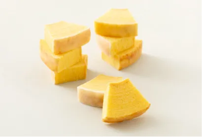 治一郎のバウムクーヘンカット